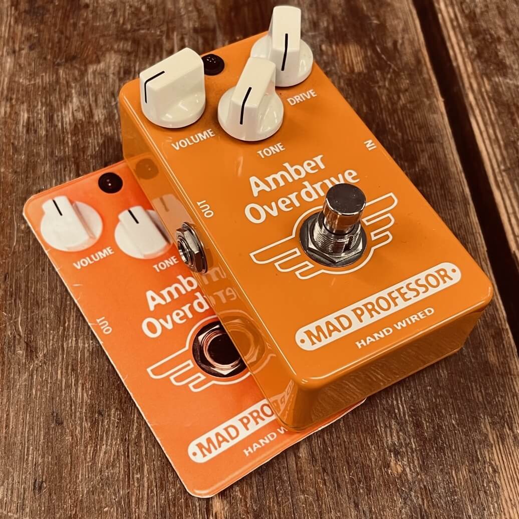 Mad Professor Amber Overdrive Hand Wired